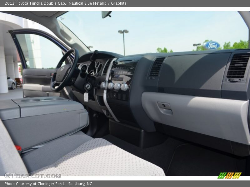 Nautical Blue Metallic / Graphite 2012 Toyota Tundra Double Cab