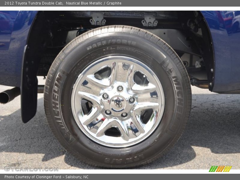 Nautical Blue Metallic / Graphite 2012 Toyota Tundra Double Cab