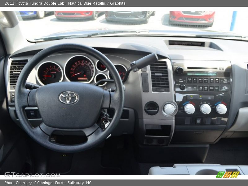 Nautical Blue Metallic / Graphite 2012 Toyota Tundra Double Cab