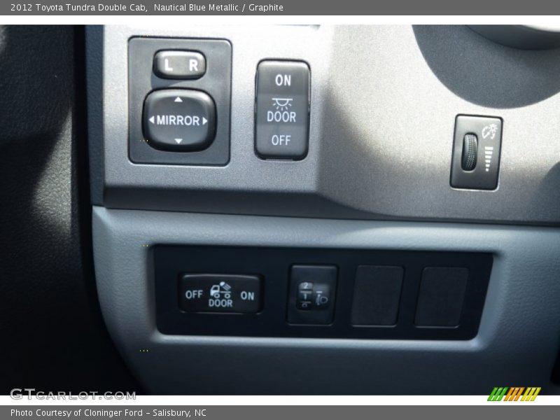 Nautical Blue Metallic / Graphite 2012 Toyota Tundra Double Cab