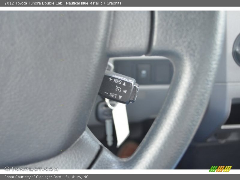 Nautical Blue Metallic / Graphite 2012 Toyota Tundra Double Cab