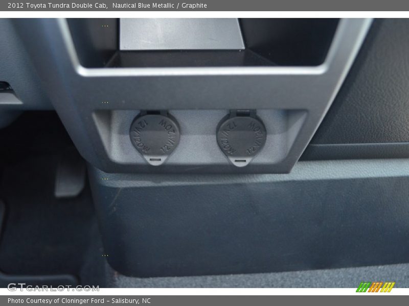 Nautical Blue Metallic / Graphite 2012 Toyota Tundra Double Cab