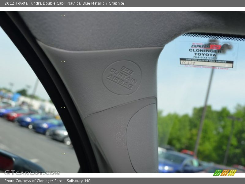 Nautical Blue Metallic / Graphite 2012 Toyota Tundra Double Cab