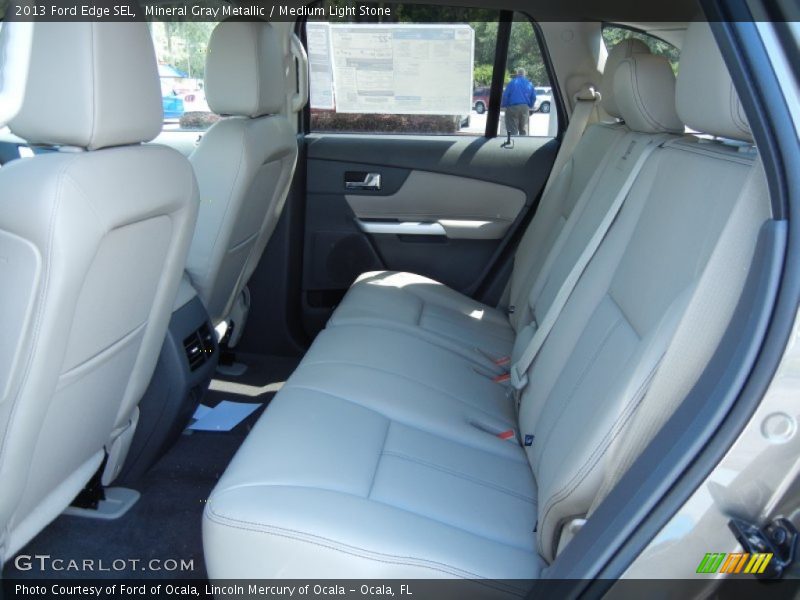 Mineral Gray Metallic / Medium Light Stone 2013 Ford Edge SEL