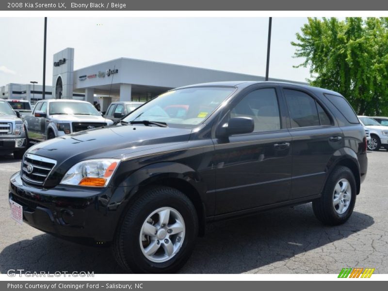Front 3/4 View of 2008 Sorento LX