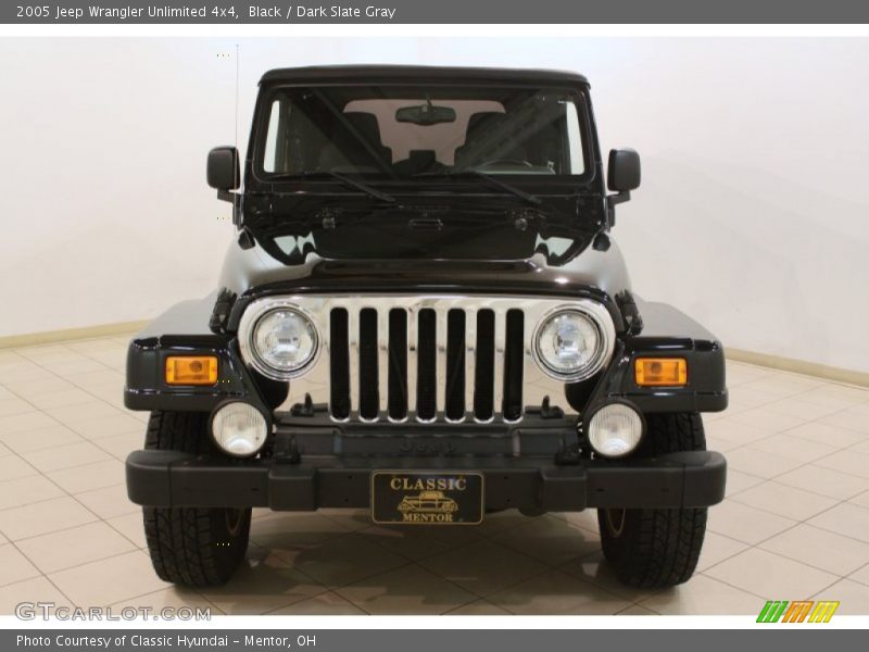 Black / Dark Slate Gray 2005 Jeep Wrangler Unlimited 4x4
