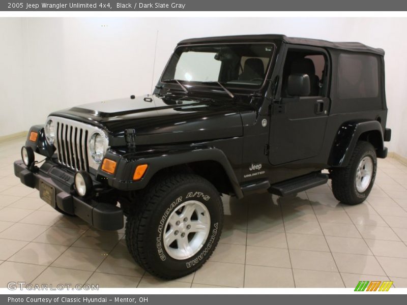 Black / Dark Slate Gray 2005 Jeep Wrangler Unlimited 4x4