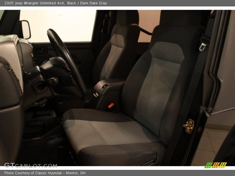 Black / Dark Slate Gray 2005 Jeep Wrangler Unlimited 4x4