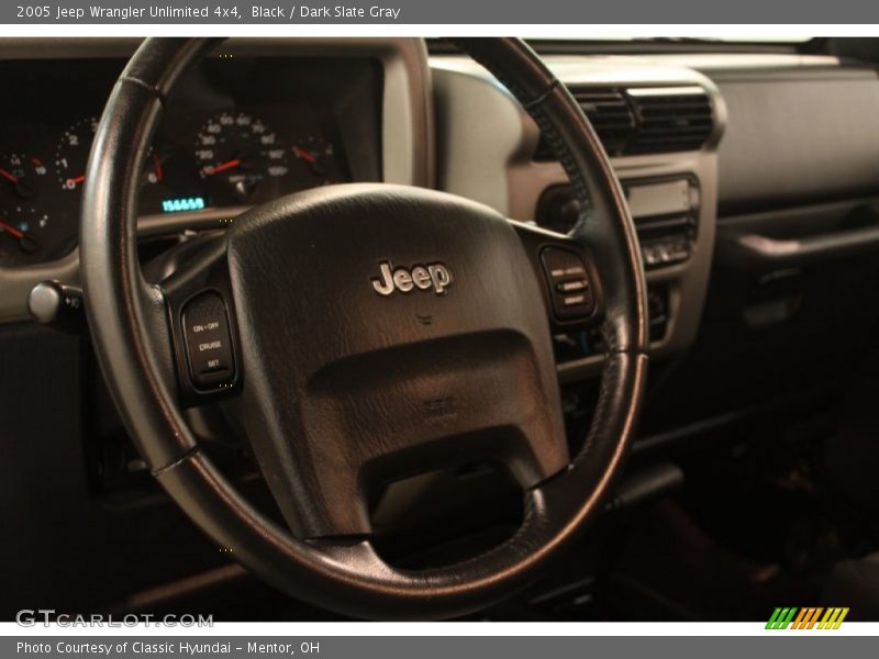 Black / Dark Slate Gray 2005 Jeep Wrangler Unlimited 4x4