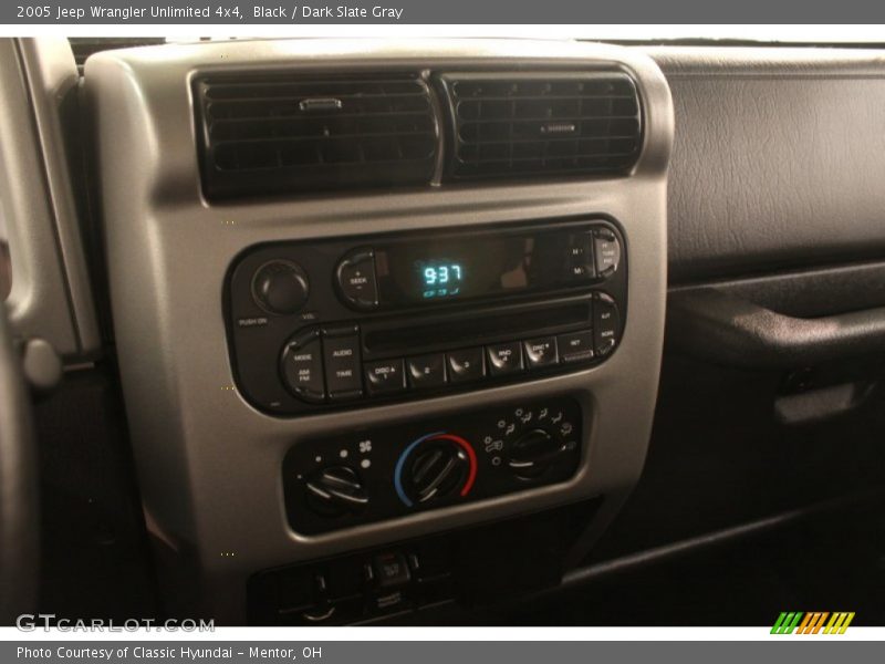 Black / Dark Slate Gray 2005 Jeep Wrangler Unlimited 4x4