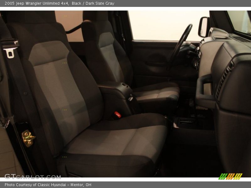 Black / Dark Slate Gray 2005 Jeep Wrangler Unlimited 4x4