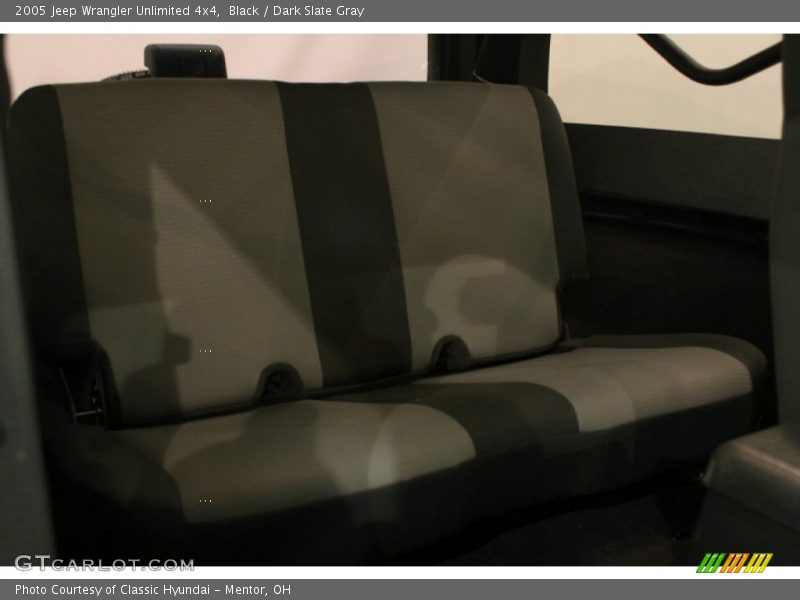 Black / Dark Slate Gray 2005 Jeep Wrangler Unlimited 4x4
