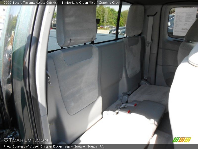 Timberland Green Mica / Graphite Gray 2009 Toyota Tacoma Access Cab 4x4