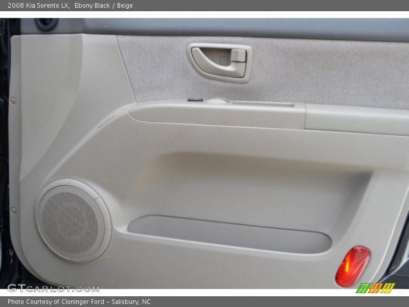 Ebony Black / Beige 2008 Kia Sorento LX