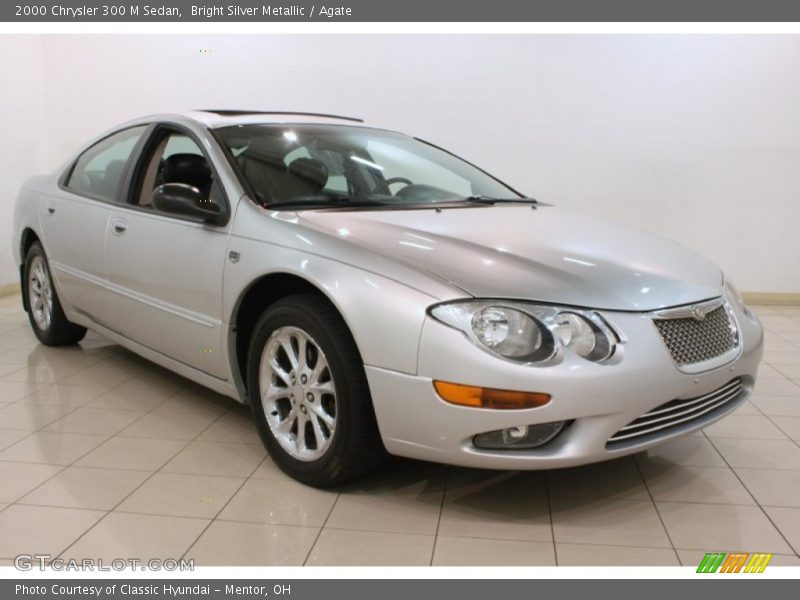Bright Silver Metallic / Agate 2000 Chrysler 300 M Sedan