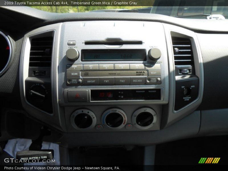 Timberland Green Mica / Graphite Gray 2009 Toyota Tacoma Access Cab 4x4