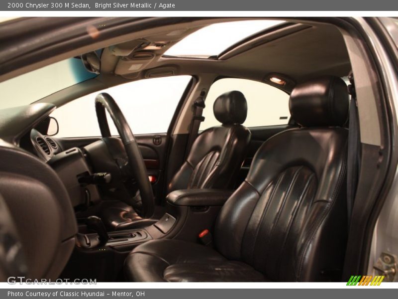 Bright Silver Metallic / Agate 2000 Chrysler 300 M Sedan