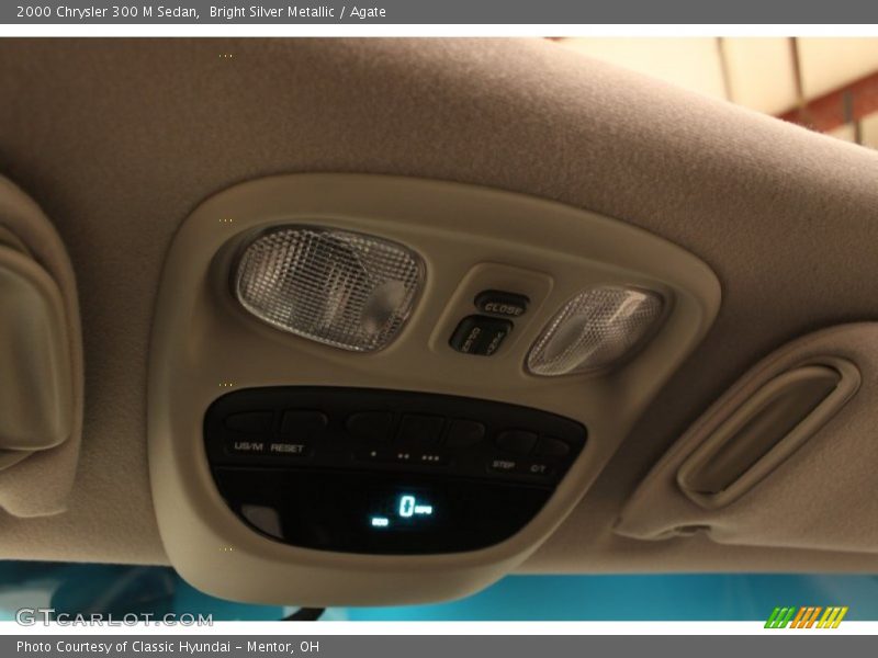 Bright Silver Metallic / Agate 2000 Chrysler 300 M Sedan