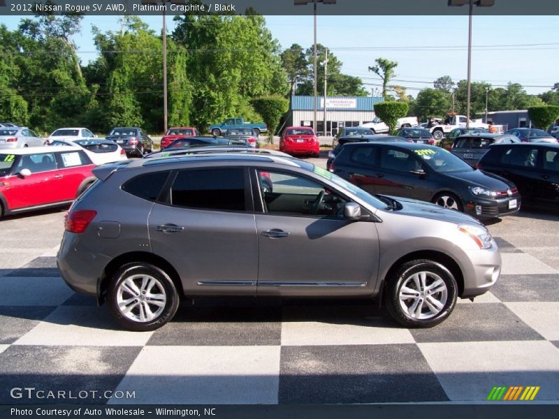 Platinum Graphite / Black 2012 Nissan Rogue SV AWD