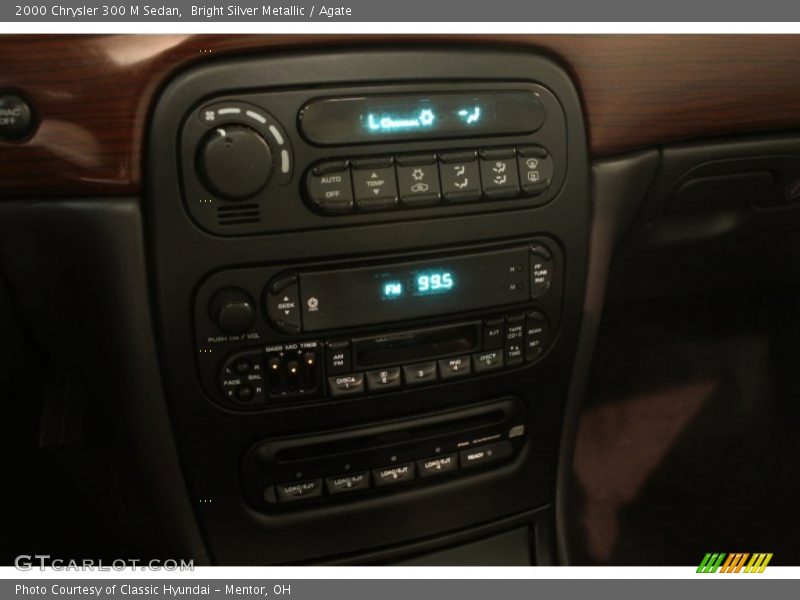 Bright Silver Metallic / Agate 2000 Chrysler 300 M Sedan