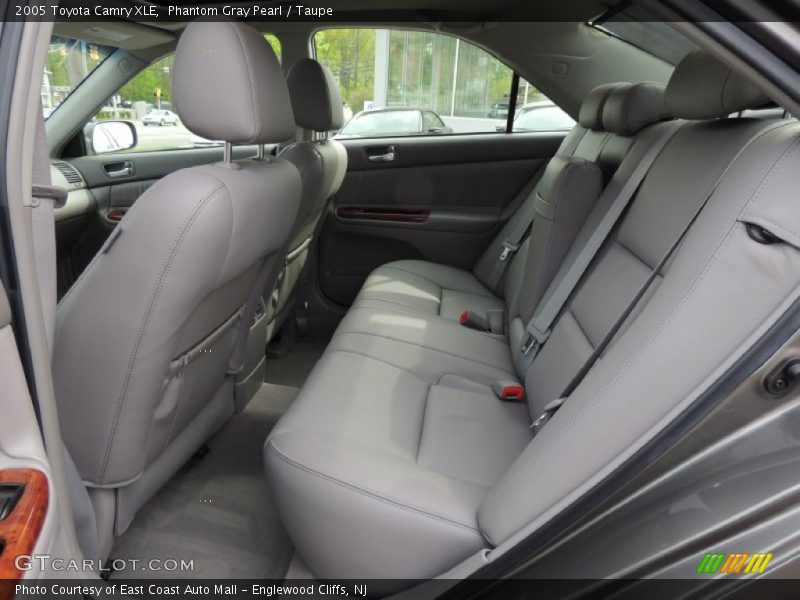 Rear Seat of 2005 Camry XLE