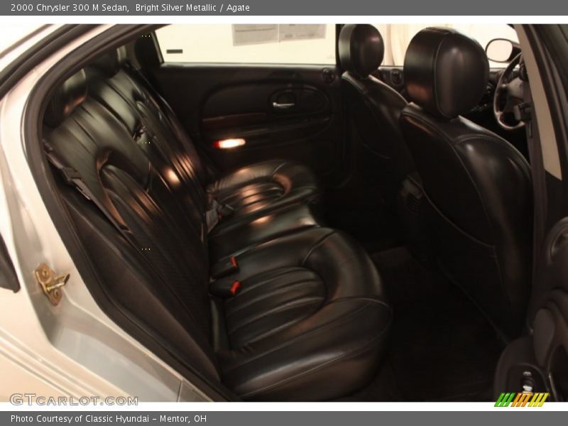 Bright Silver Metallic / Agate 2000 Chrysler 300 M Sedan