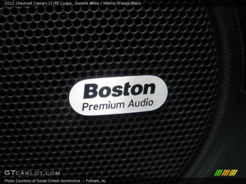 Summit White / Inferno Orange/Black 2012 Chevrolet Camaro LT/RS Coupe