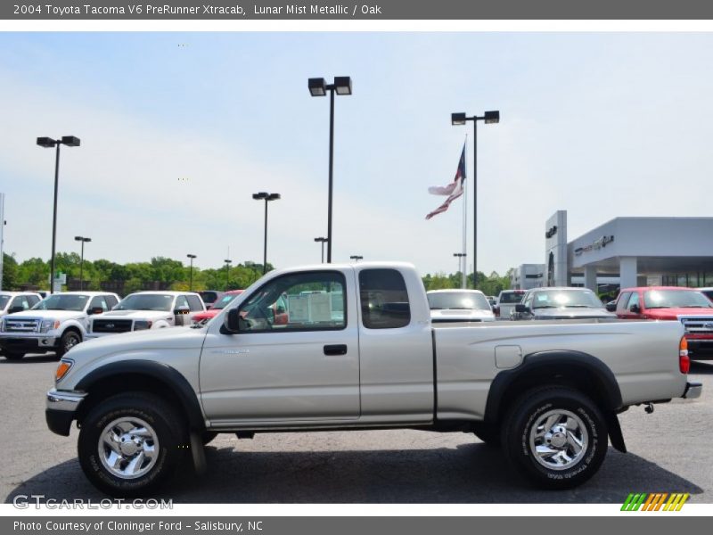 Lunar Mist Metallic / Oak 2004 Toyota Tacoma V6 PreRunner Xtracab