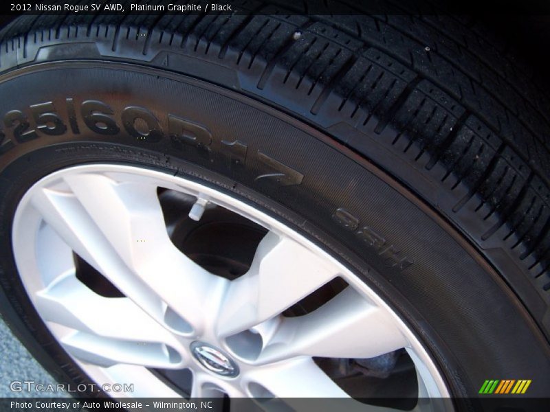 Platinum Graphite / Black 2012 Nissan Rogue SV AWD