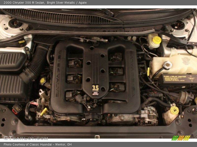 Bright Silver Metallic / Agate 2000 Chrysler 300 M Sedan