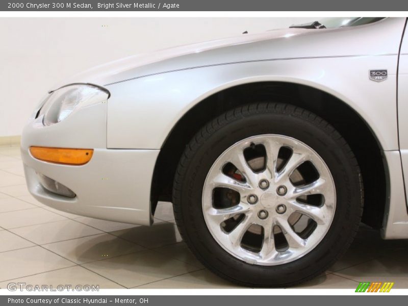 Bright Silver Metallic / Agate 2000 Chrysler 300 M Sedan