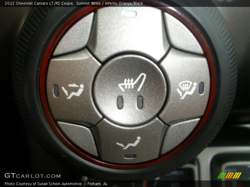 Summit White / Inferno Orange/Black 2012 Chevrolet Camaro LT/RS Coupe