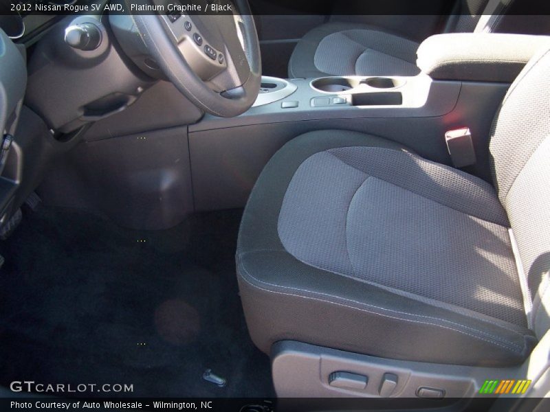 Platinum Graphite / Black 2012 Nissan Rogue SV AWD
