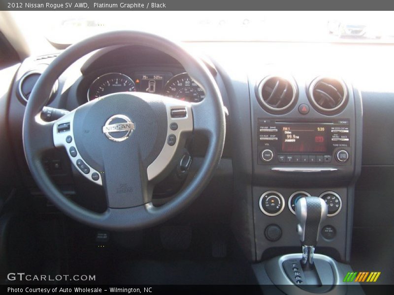 Platinum Graphite / Black 2012 Nissan Rogue SV AWD