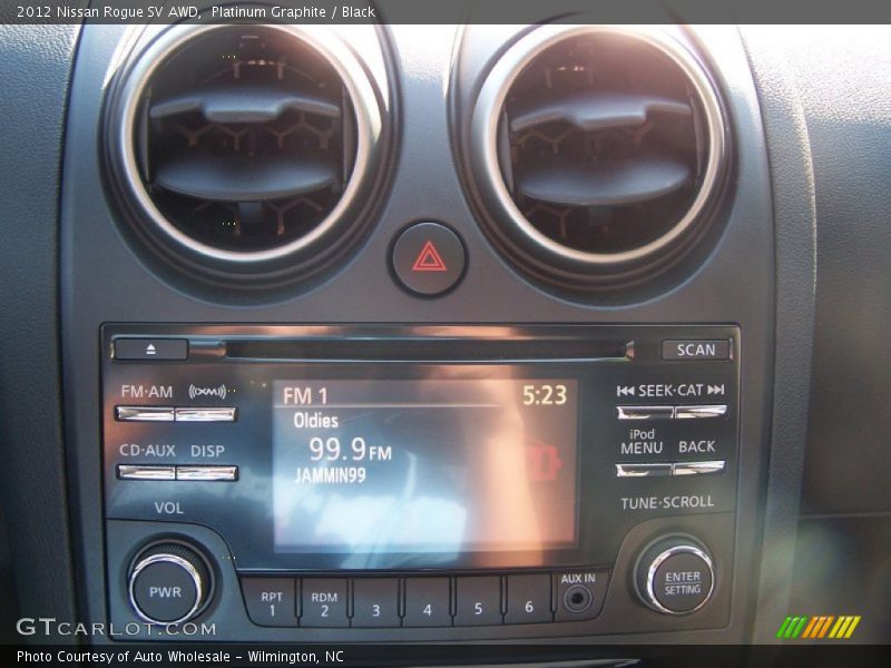 Platinum Graphite / Black 2012 Nissan Rogue SV AWD