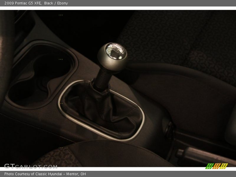 Black / Ebony 2009 Pontiac G5 XFE