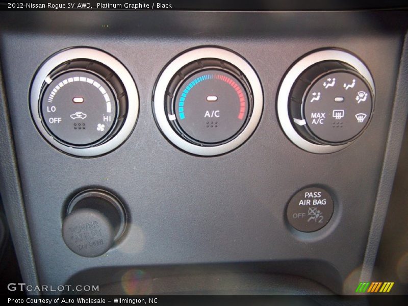 Platinum Graphite / Black 2012 Nissan Rogue SV AWD