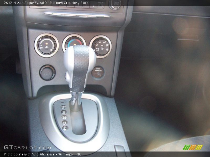 Platinum Graphite / Black 2012 Nissan Rogue SV AWD