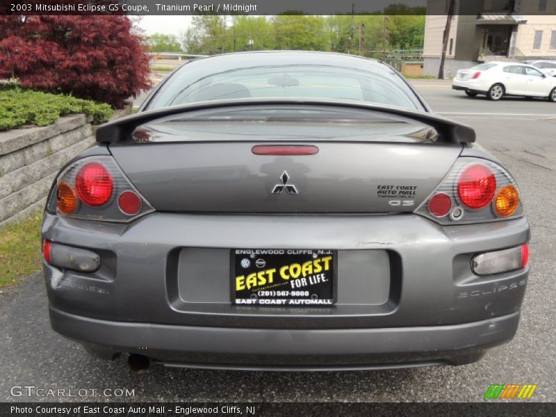 Titanium Pearl / Midnight 2003 Mitsubishi Eclipse GS Coupe
