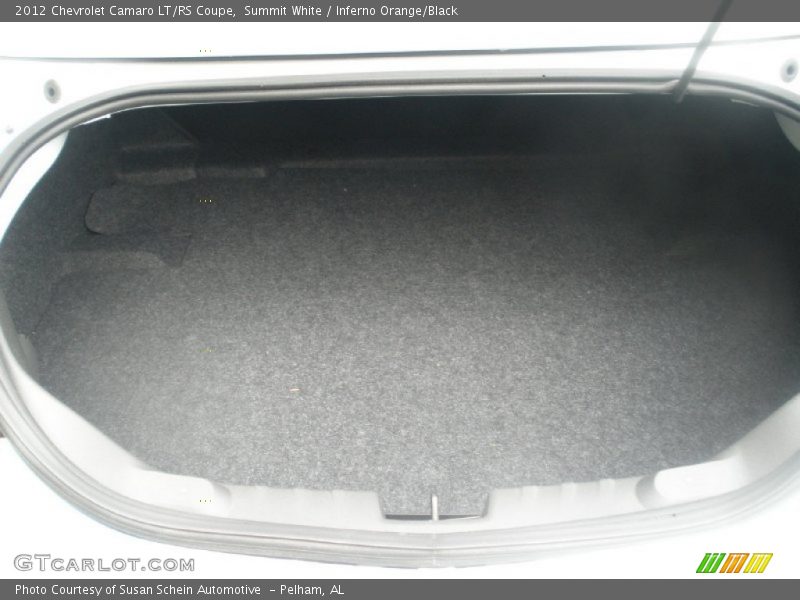 Summit White / Inferno Orange/Black 2012 Chevrolet Camaro LT/RS Coupe