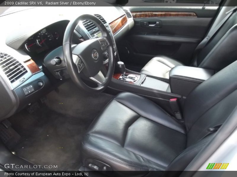 Radiant Silver / Ebony/Ebony 2009 Cadillac SRX V6