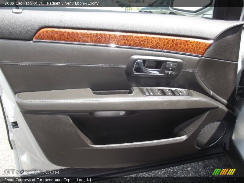 Radiant Silver / Ebony/Ebony 2009 Cadillac SRX V6