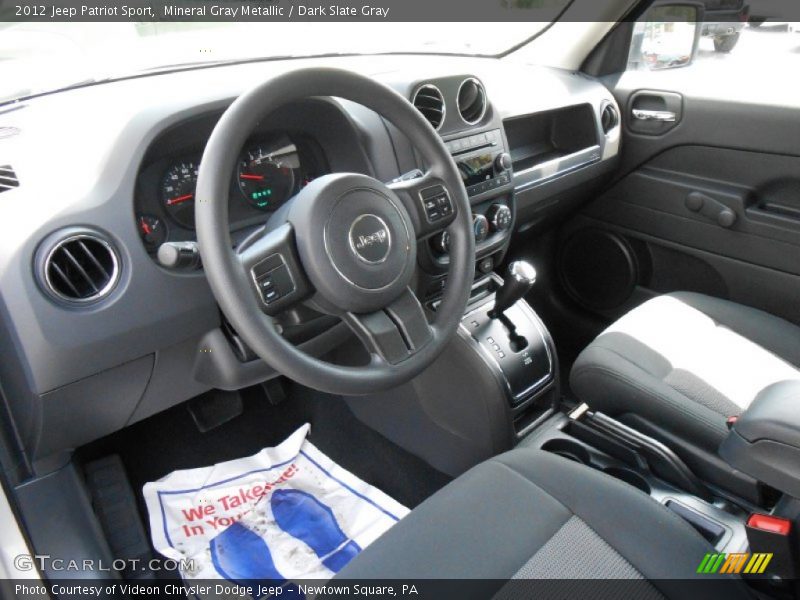 Mineral Gray Metallic / Dark Slate Gray 2012 Jeep Patriot Sport