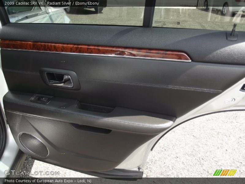 Radiant Silver / Ebony/Ebony 2009 Cadillac SRX V6