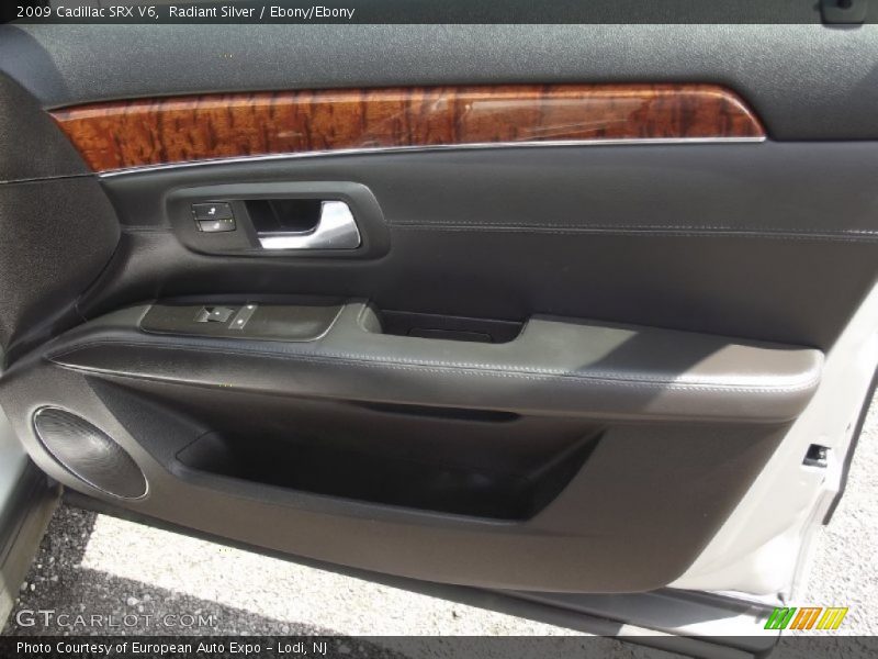 Radiant Silver / Ebony/Ebony 2009 Cadillac SRX V6