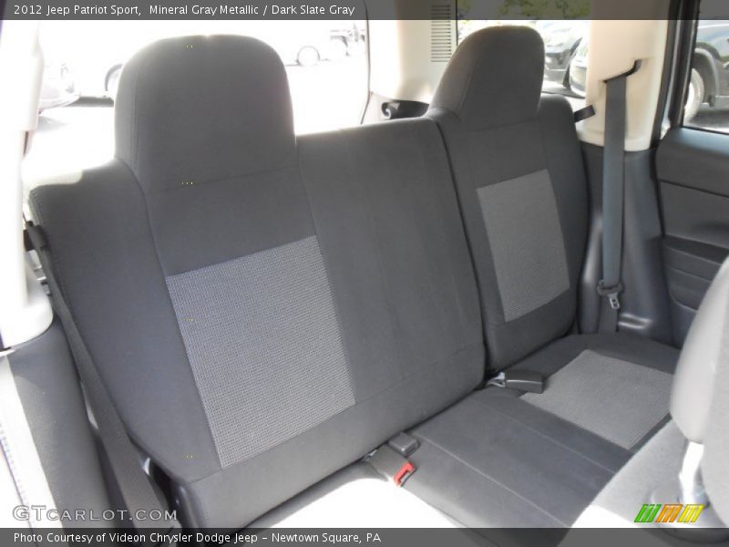 Mineral Gray Metallic / Dark Slate Gray 2012 Jeep Patriot Sport