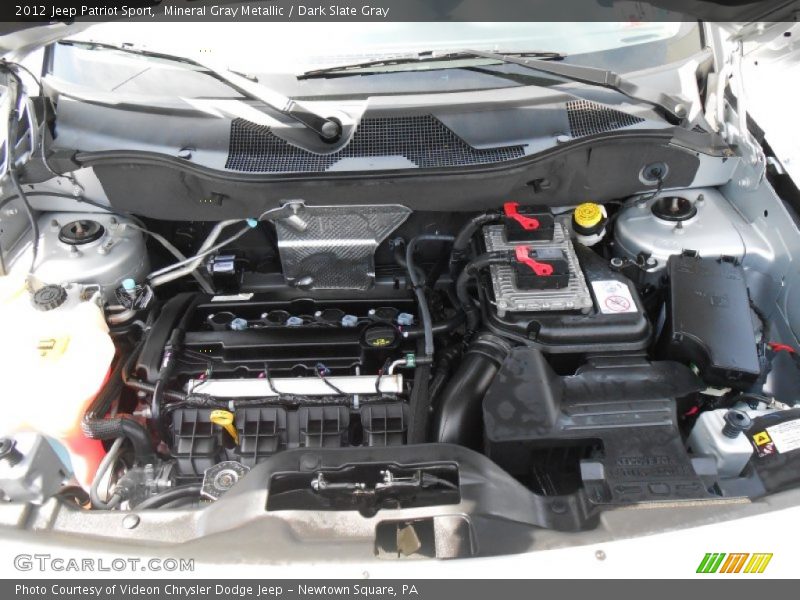 Mineral Gray Metallic / Dark Slate Gray 2012 Jeep Patriot Sport
