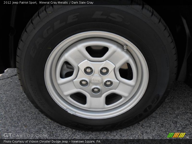 Mineral Gray Metallic / Dark Slate Gray 2012 Jeep Patriot Sport