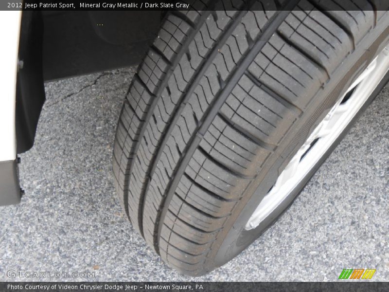Mineral Gray Metallic / Dark Slate Gray 2012 Jeep Patriot Sport