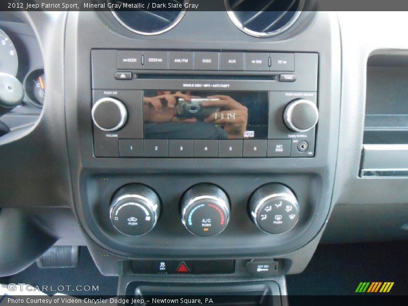 Mineral Gray Metallic / Dark Slate Gray 2012 Jeep Patriot Sport